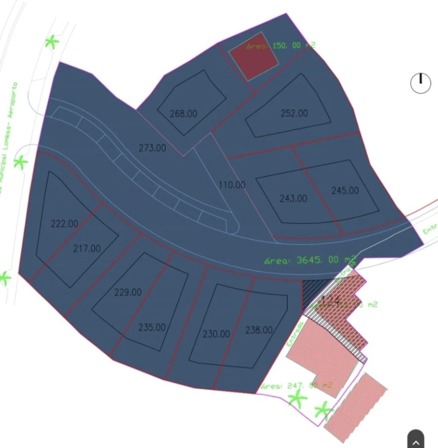 Terreno para Venda em Porto Santo Planta 2