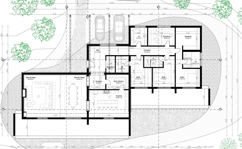 Terreno para Venda em Alvorninha Planta 1
