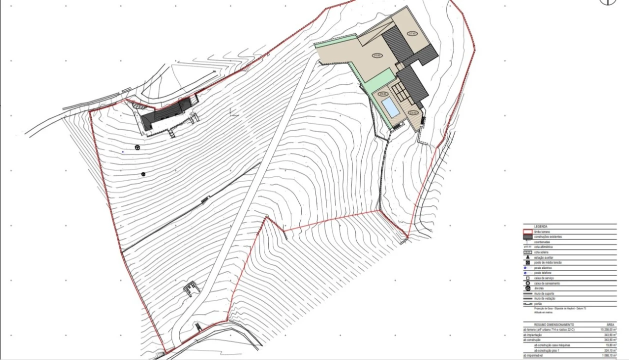 Terreno para Venda em Peso da Régua e Godim Planta 2