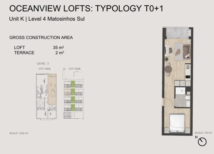 Apartamento para Venda em Matosinhos e Leça da Palmeira Planta 1