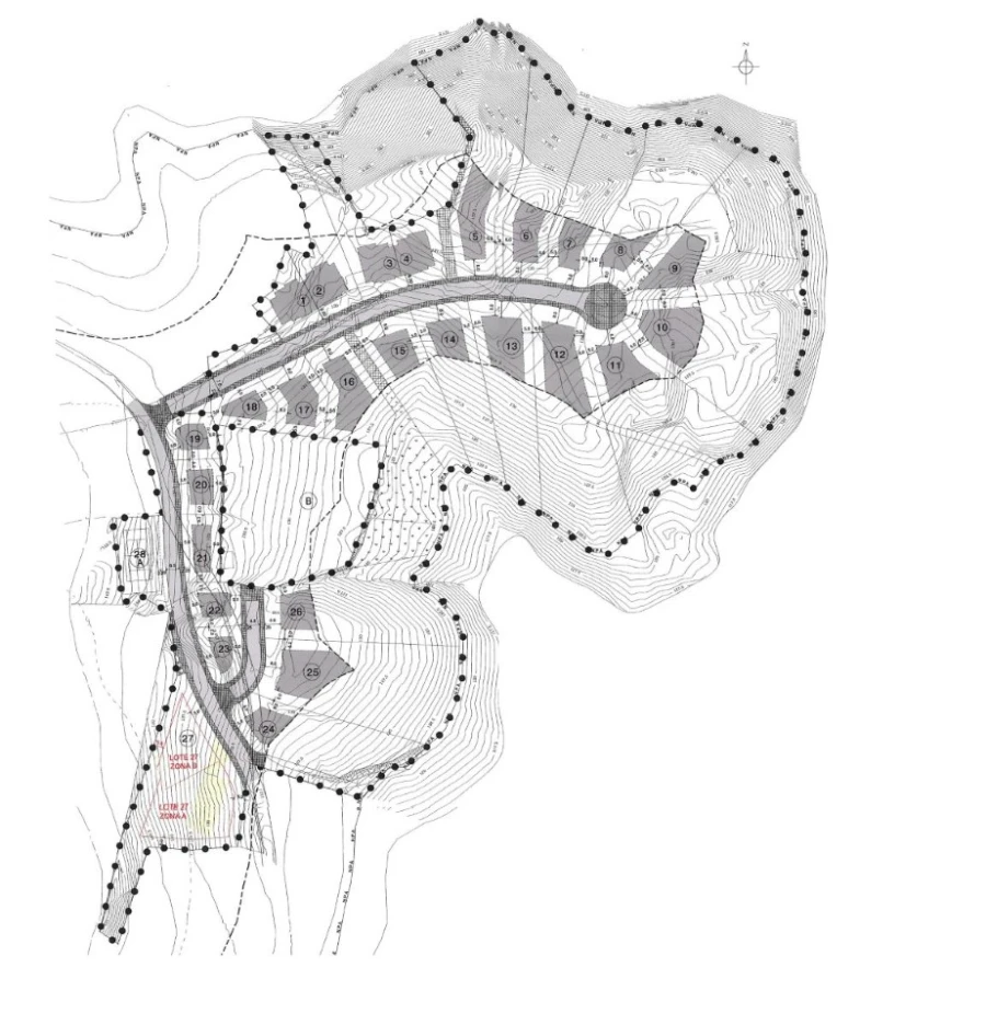 Terreno para Venda em Ferreira do Zezere Planta 1