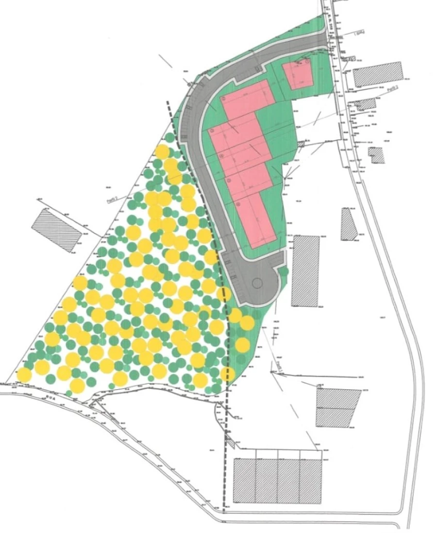 Terreno para Venda em Guilhabreu Planta 1