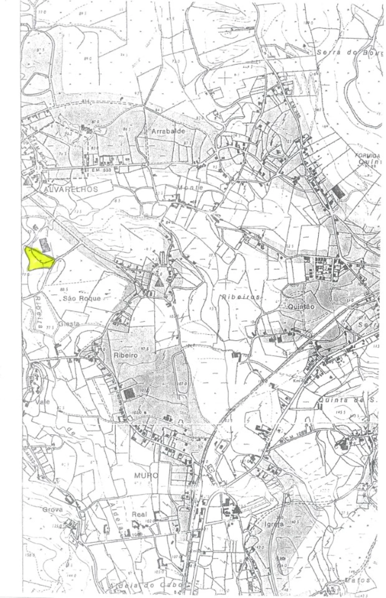 Terreno para Venda em Alvarelhos e Guidões Planta 3