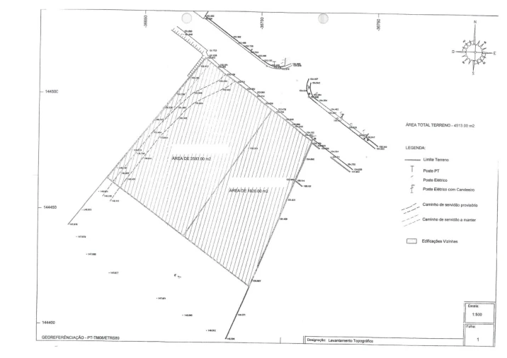 Terreno para Venda em Rio Meão Planta 1