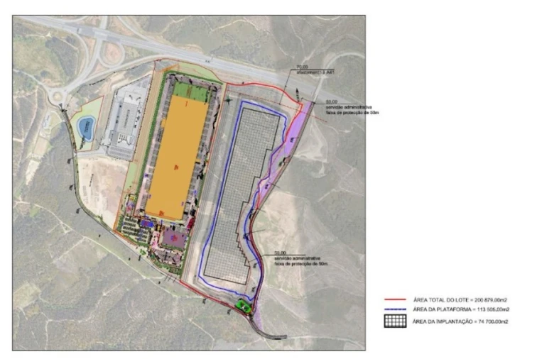 Terreno para Venda em Campo e Sobrado Planta 1