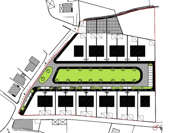 Terreno para Venda em Campo e Sobrado Planta 1