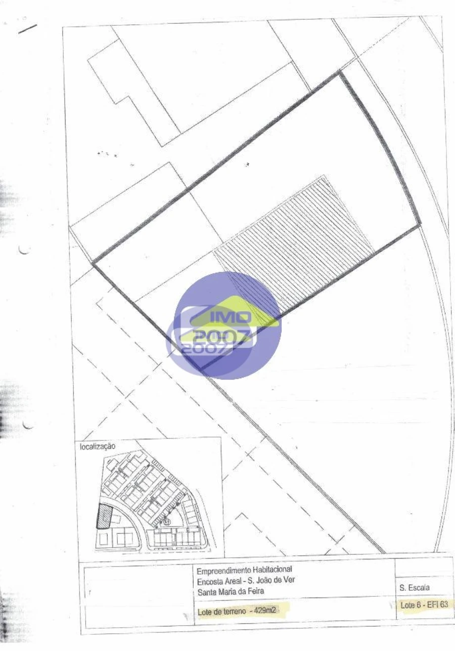 Terreno para Venda em São João de Ver Foto 22