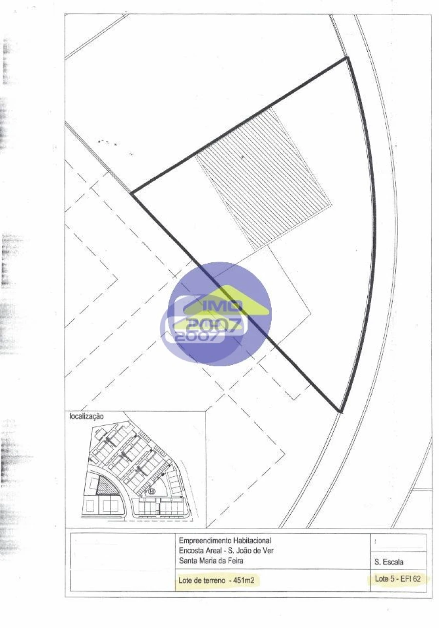 Terreno para Venda em São João de Ver Foto 23