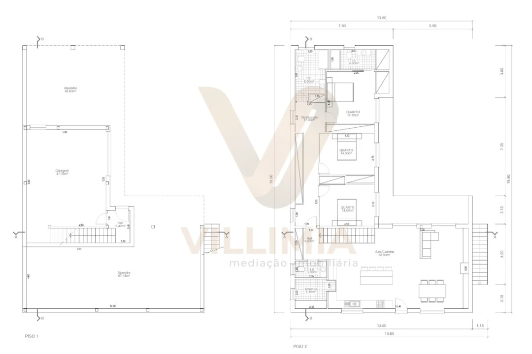 Moradia T3 para Venda em Paço Foto 7