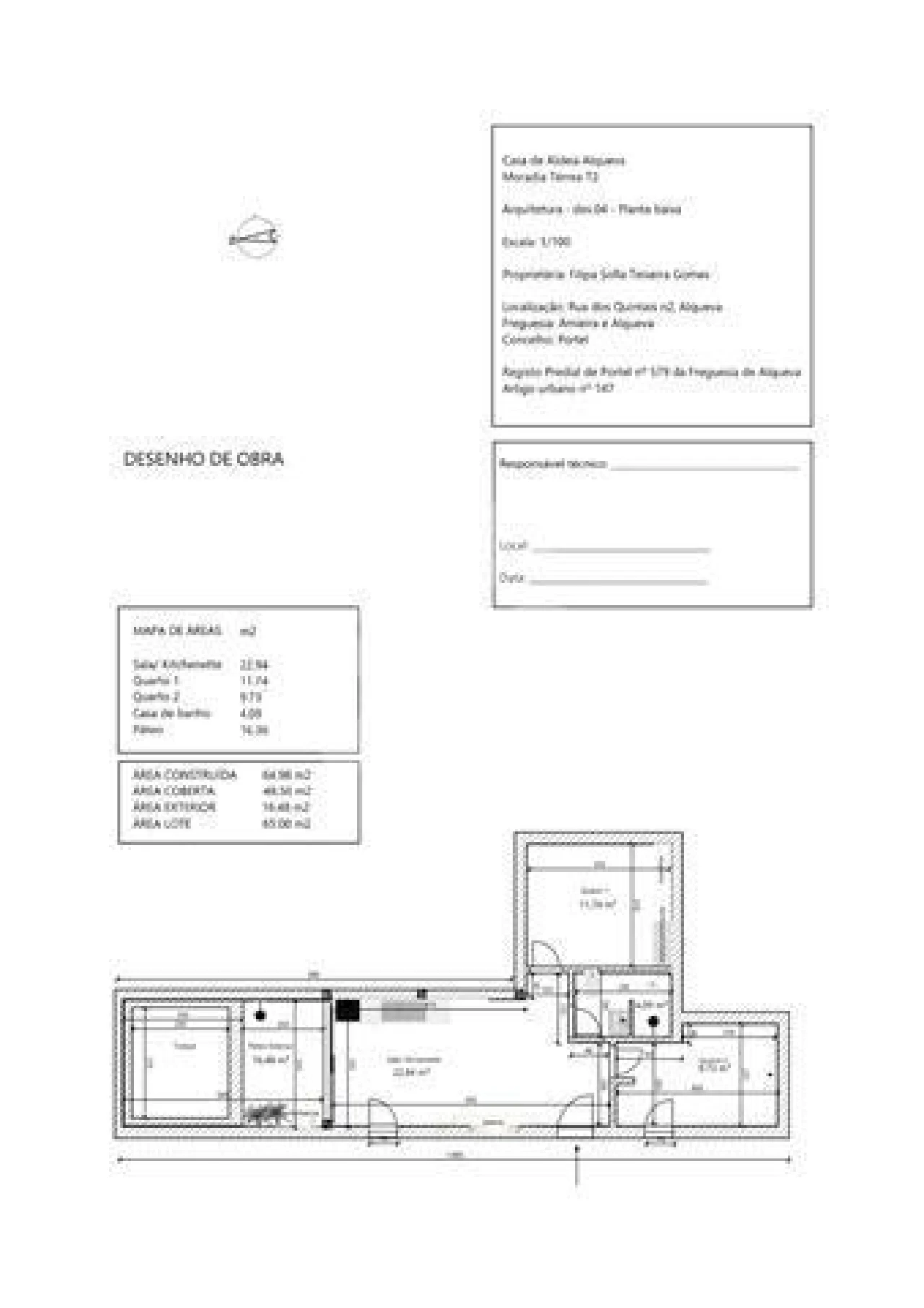 Moradia T2 para Venda em Portel Foto 10
