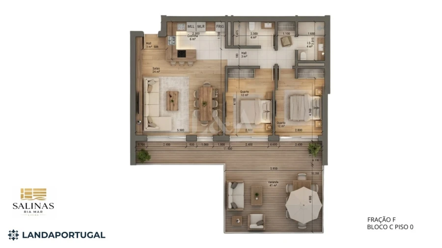 Apartamento T2 para Venda em Tavira (Santa Maria e Santiago) Foto 12