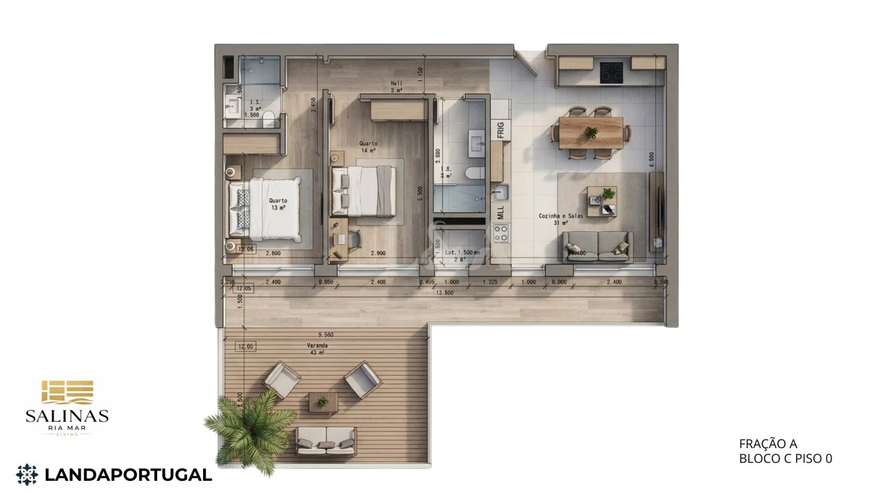 Apartamento T2 para Venda em Tavira (Santa Maria e Santiago) Foto 10