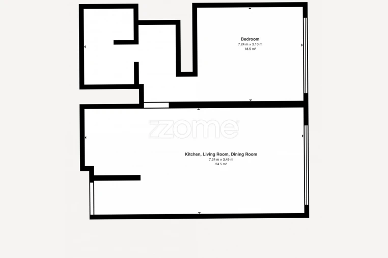 Apartamento T1 para Venda em Cedofeita, Santo Ildefonso, Sé, Miragaia, São Nicolau e Vitória Foto 27