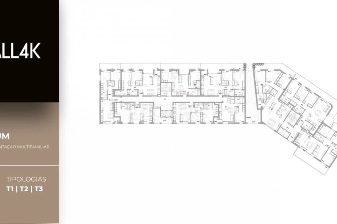 Apartamento T3 para Venda em Oliveira do Douro Planta 2