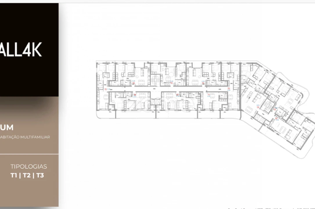 Apartamento T2 para Venda em Oliveira do Douro Planta 2