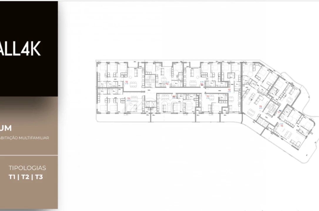 Apartamento T2 para Venda em Oliveira do Douro Planta 2