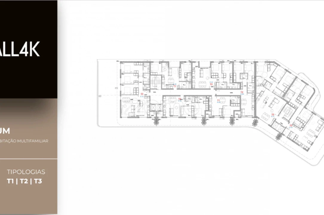Apartamento T2 para Venda em Oliveira do Douro Planta 2