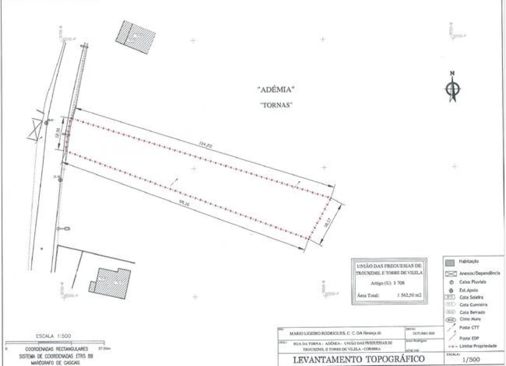Terreno para Venda em Trouxemil e Torre de Vilela Foto 4