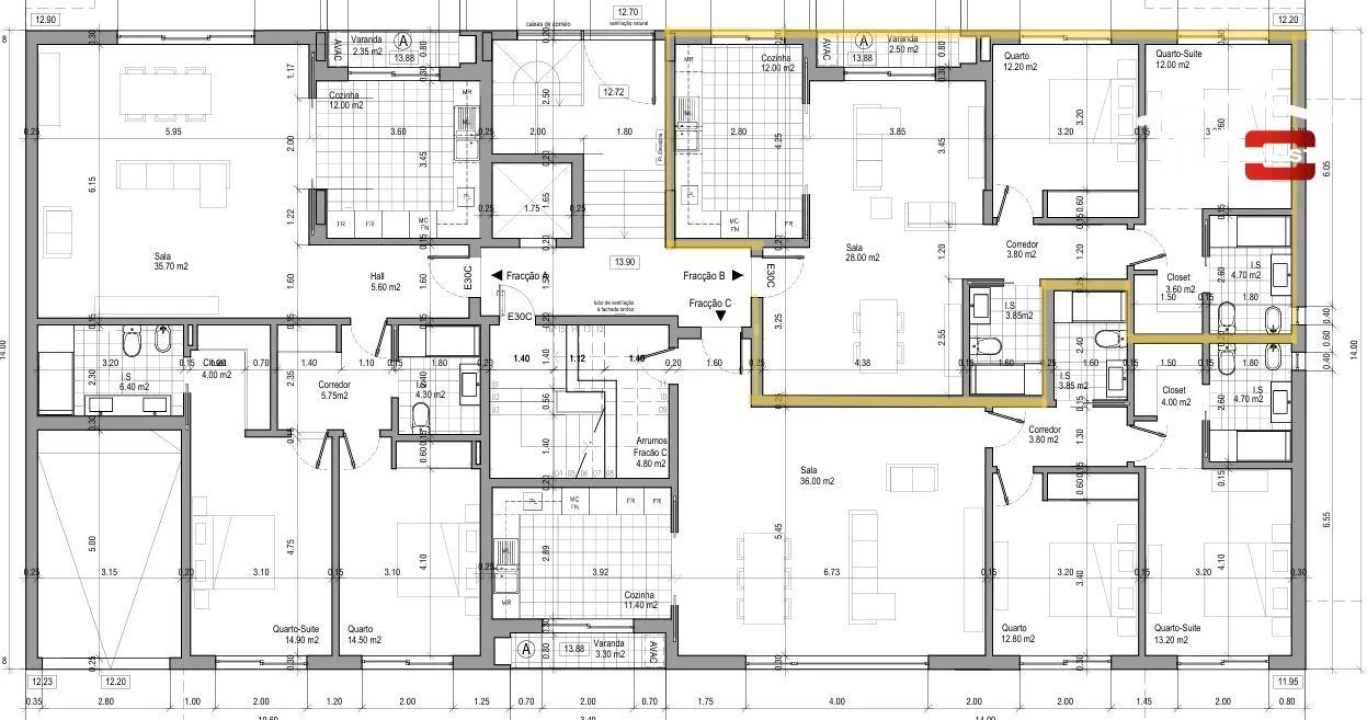 Apartamento T2 para Venda em Montijo e Afonsoeiro Foto 19