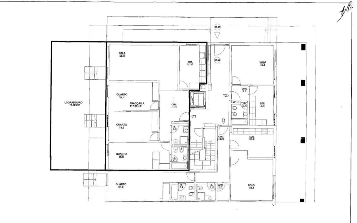 Apartamento T3 para Venda em Santo Antonio dos Olivais Foto 16