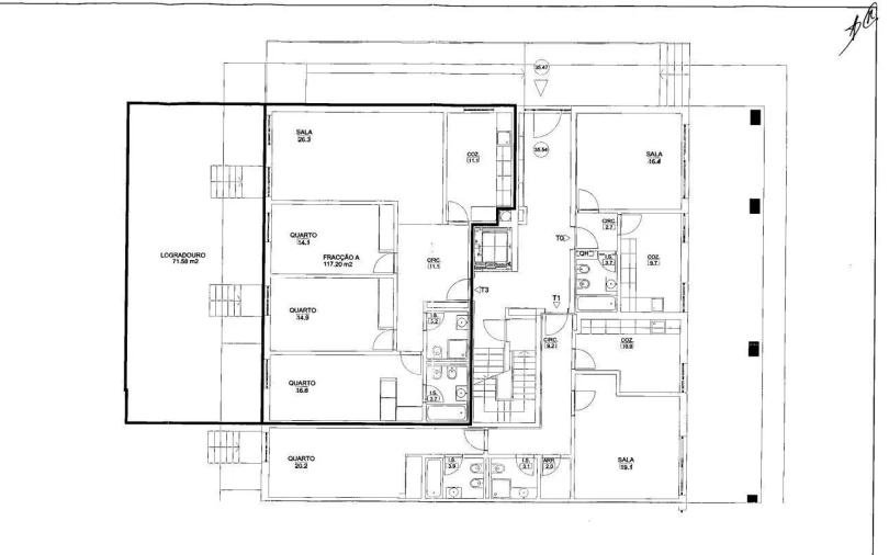 Apartamento T3 para Venda em Santo Antonio dos Olivais Foto 16