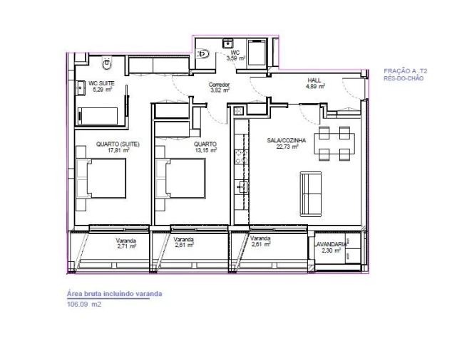 Apartamento T2 para Venda em Bonfim Foto 14