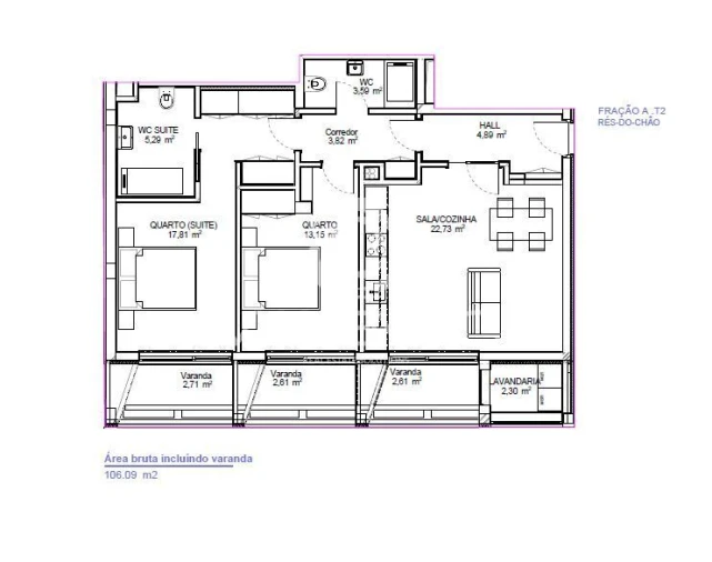 Apartamento T2 para Venda em Bonfim Foto 12