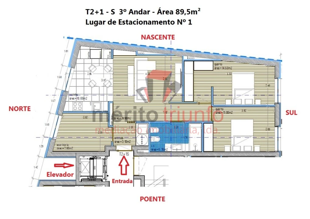 Apartamento T2 para Venda em Vila Nova de Famalicão e Calendário Foto 15