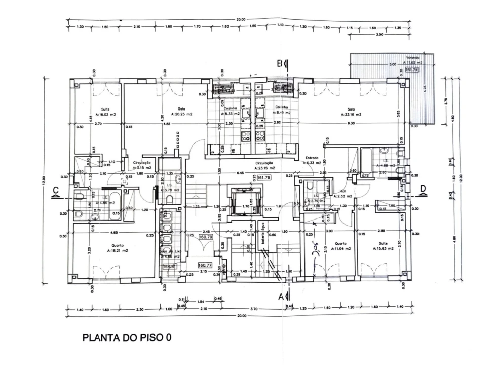 Apartamento T2 para Venda em Santo António dos Cavaleiros e Frielas Planta 3