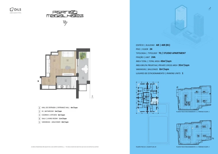 Apartamento para Venda em Bonfim Planta 1