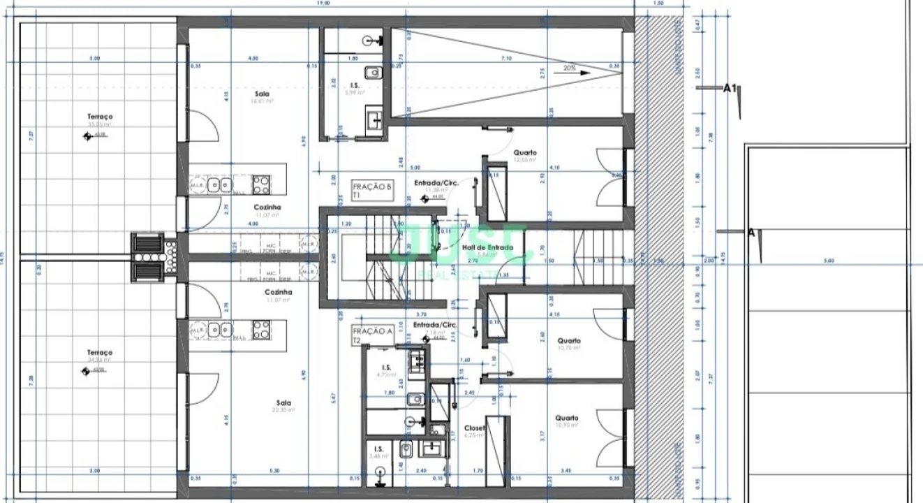 Apartamento T1 para Venda em Fernao Ferro Foto 6