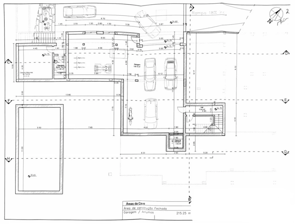 Moradia T5 para Venda em Quarteira Planta 5
