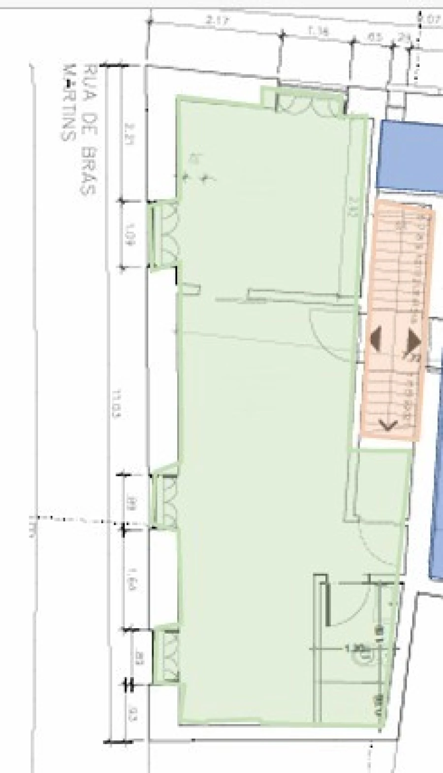 Apartamento T1 para Venda em Setubal (São Sebastião) Planta 1