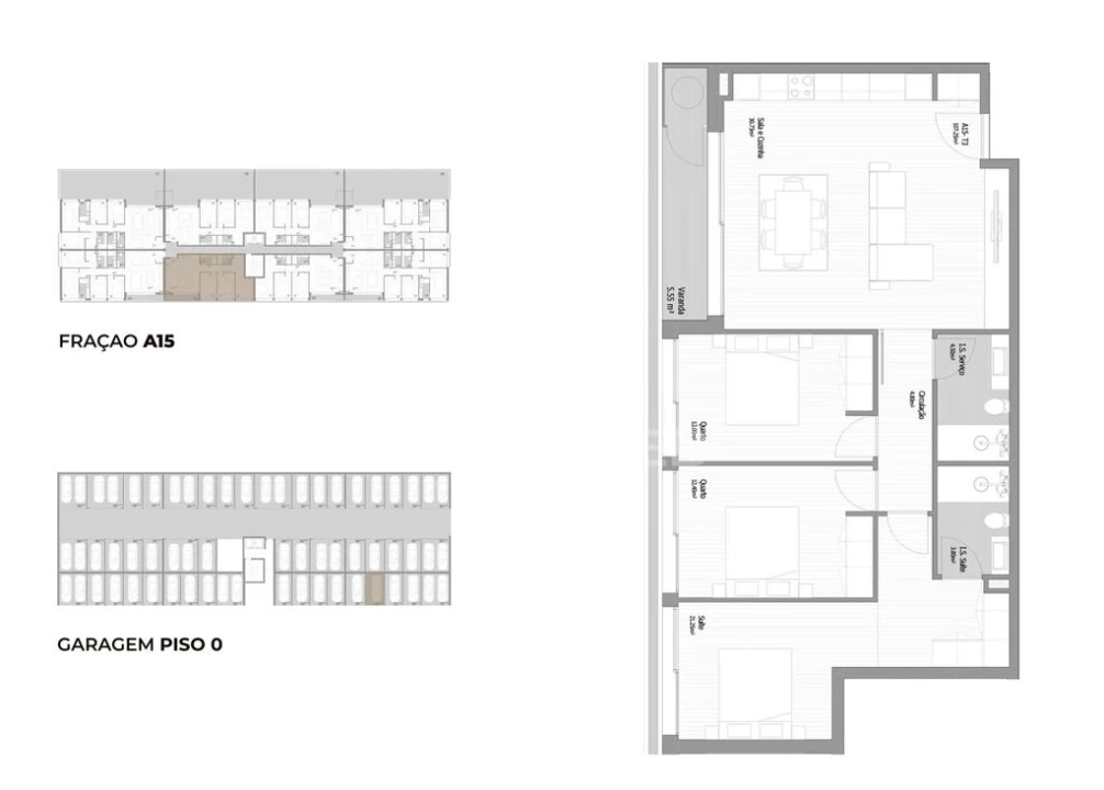 Apartamento T3 para Venda em Fânzeres e São Pedro da Cova Foto 15