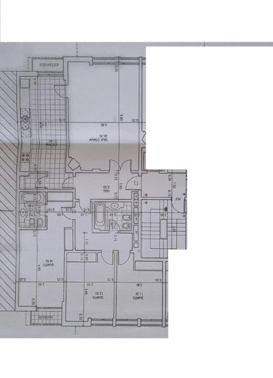 Apartamento T3 para Venda em Mina de Água Planta 1