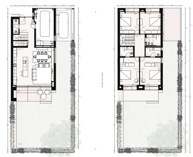 Moradia T4 para Venda em Madalena Planta 1