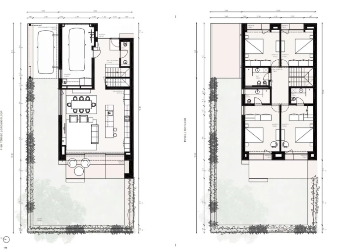 Moradia T4 para Venda em Madalena Planta 1
