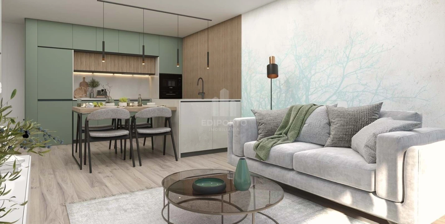 Apartamento T1 para Venda em Santa Marinha e São Pedro da Afurada Foto 1