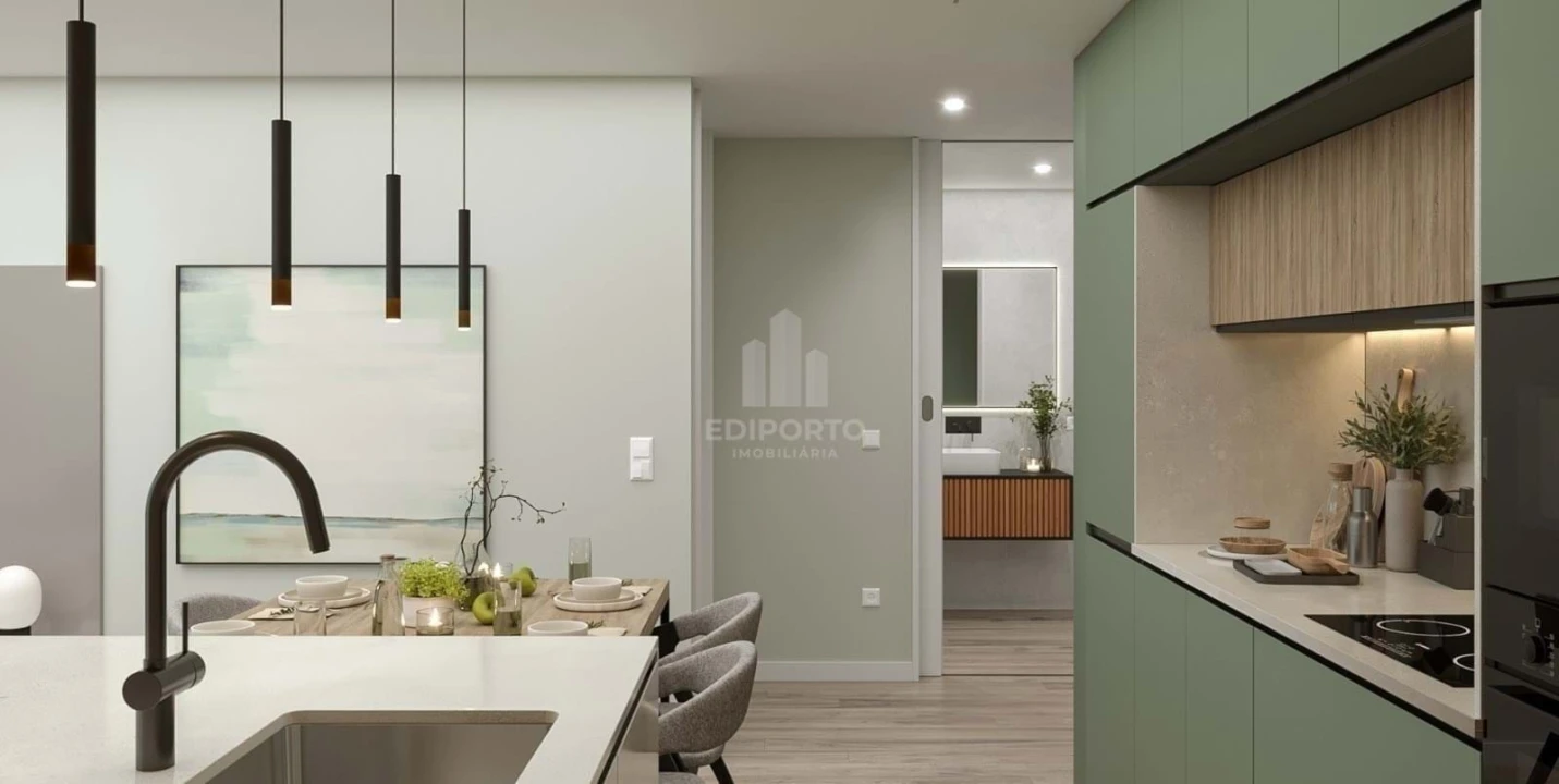 Apartamento T1 para Venda em Santa Marinha e São Pedro da Afurada Foto 8