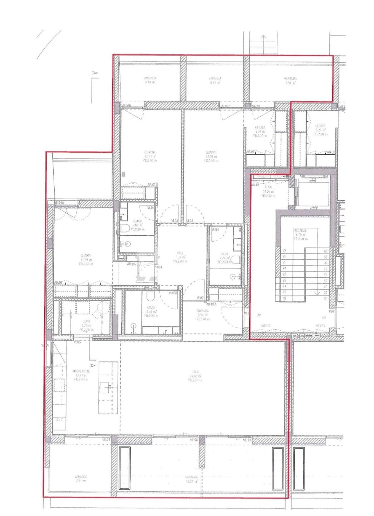 Apartamento T3 para Venda em Quarteira Foto 25