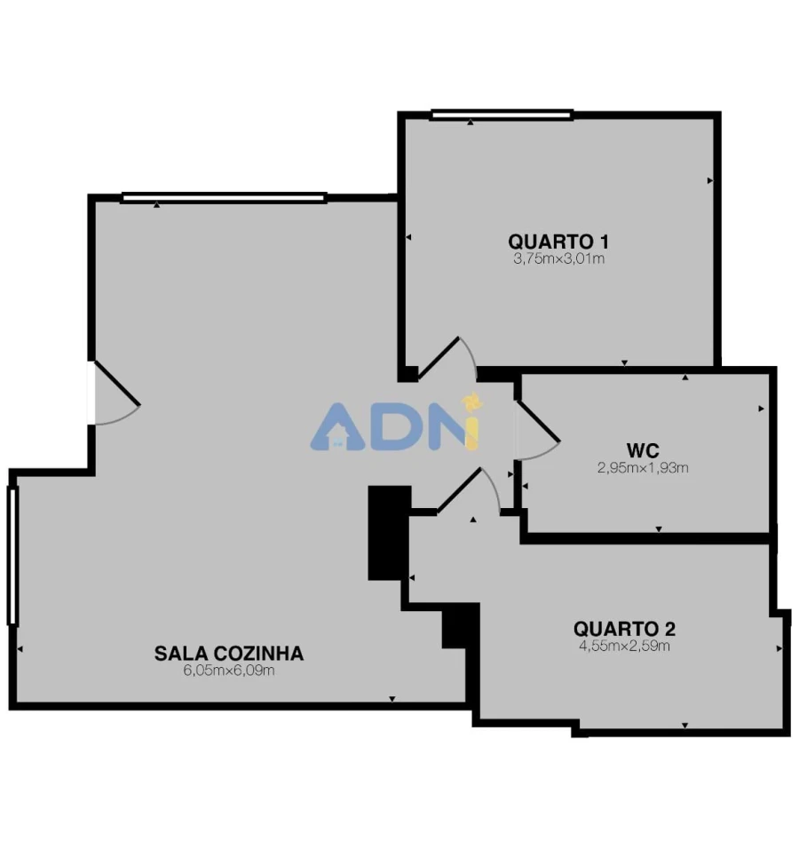 Apartamento T1 para Venda em Castelo Branco Foto 15