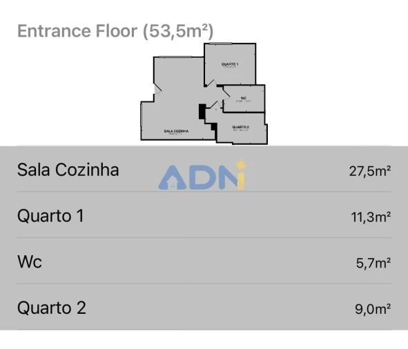 Apartamento T1 para Venda em Castelo Branco Foto 16
