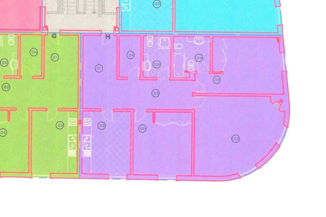 Apartamento T2 para Venda em Tavira (Santa Maria e Santiago) Planta 2