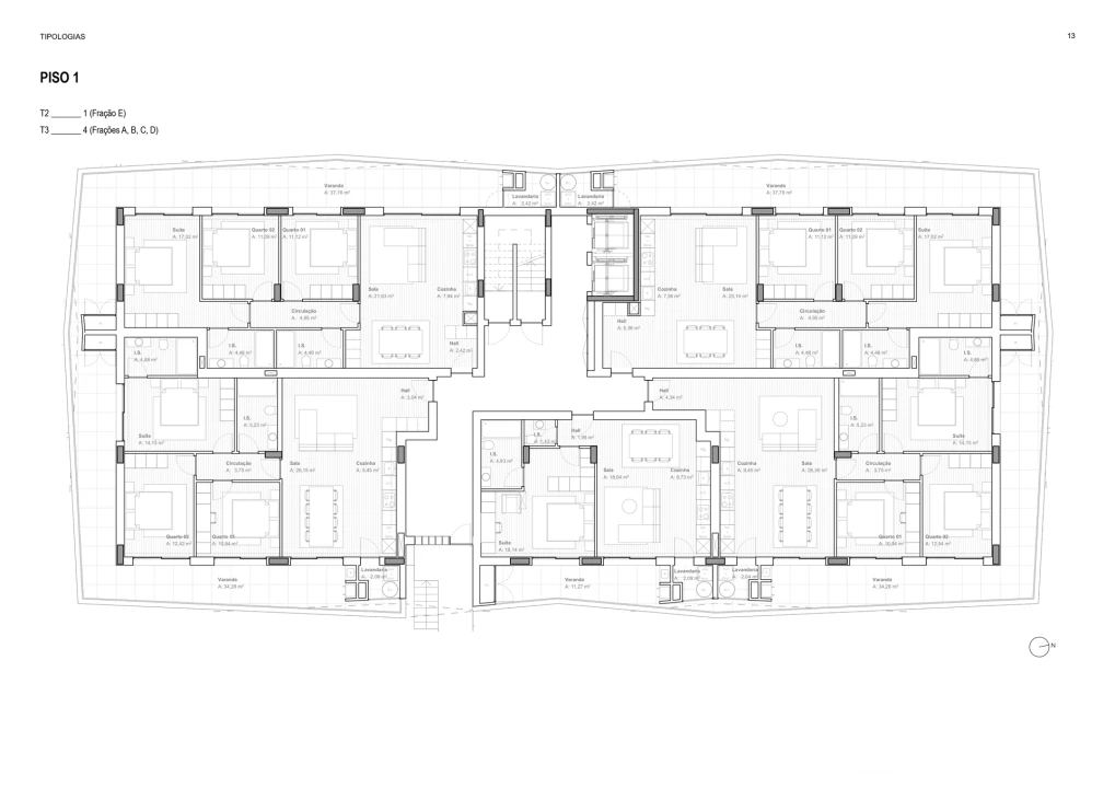 Apartamento T3 para Venda em Ferreiros e Gondizalves Foto 26