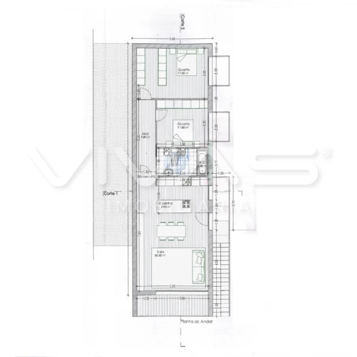 Moradia T2 para Venda em Carreiras (São Miguel) e Carreiras (Santiago) Foto 22