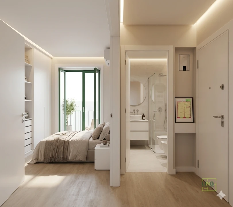 Apartamento T1 para Venda em Covilhã e Canhoso Foto 1