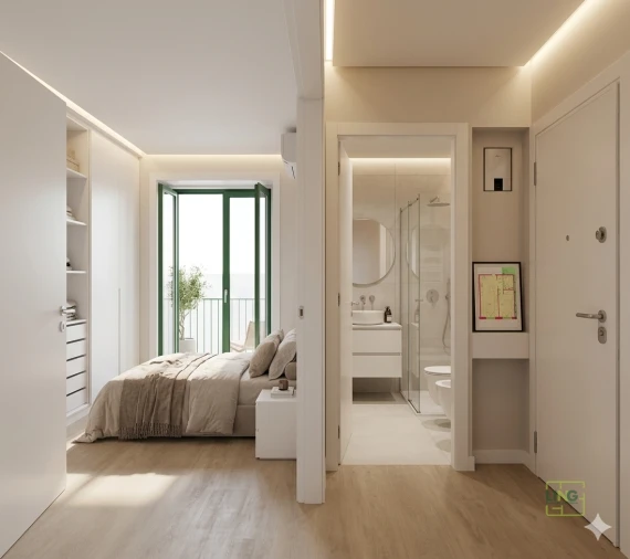 Apartamento T1 para Venda em Covilhã e Canhoso Foto 1