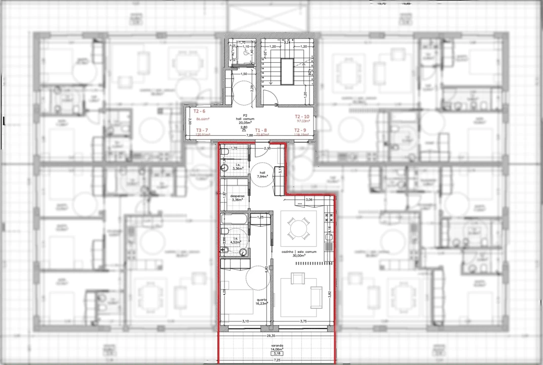 Apartamento T1 para Venda em Repeses e São Salvador Foto 8
