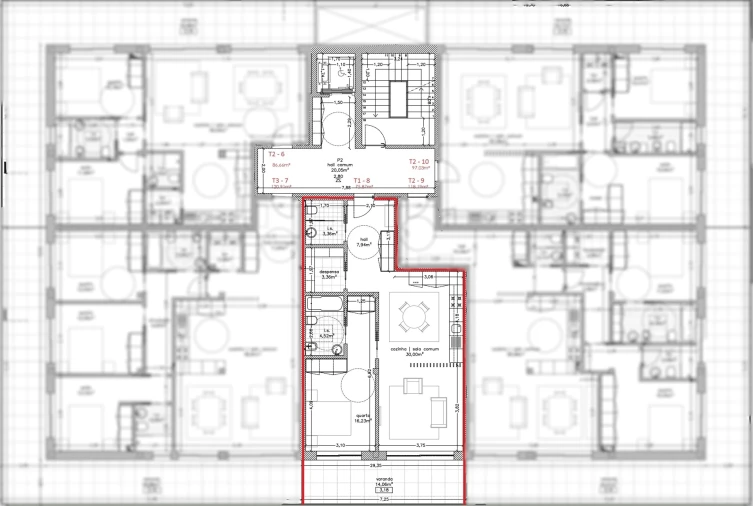 Apartamento T1 para Venda em Repeses e São Salvador Foto 8