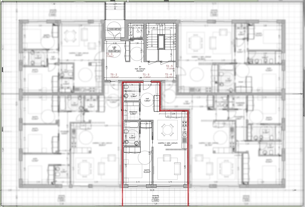Apartamento T1 para Venda em Repeses e São Salvador Foto 8